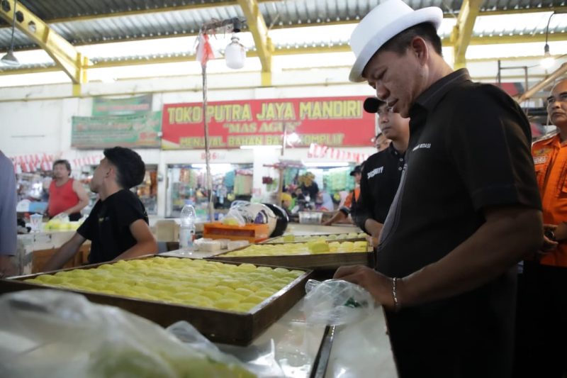 Monitoring Harga Kepokmas, Bupati Pastikan Cadangan Beras Relatif Aman