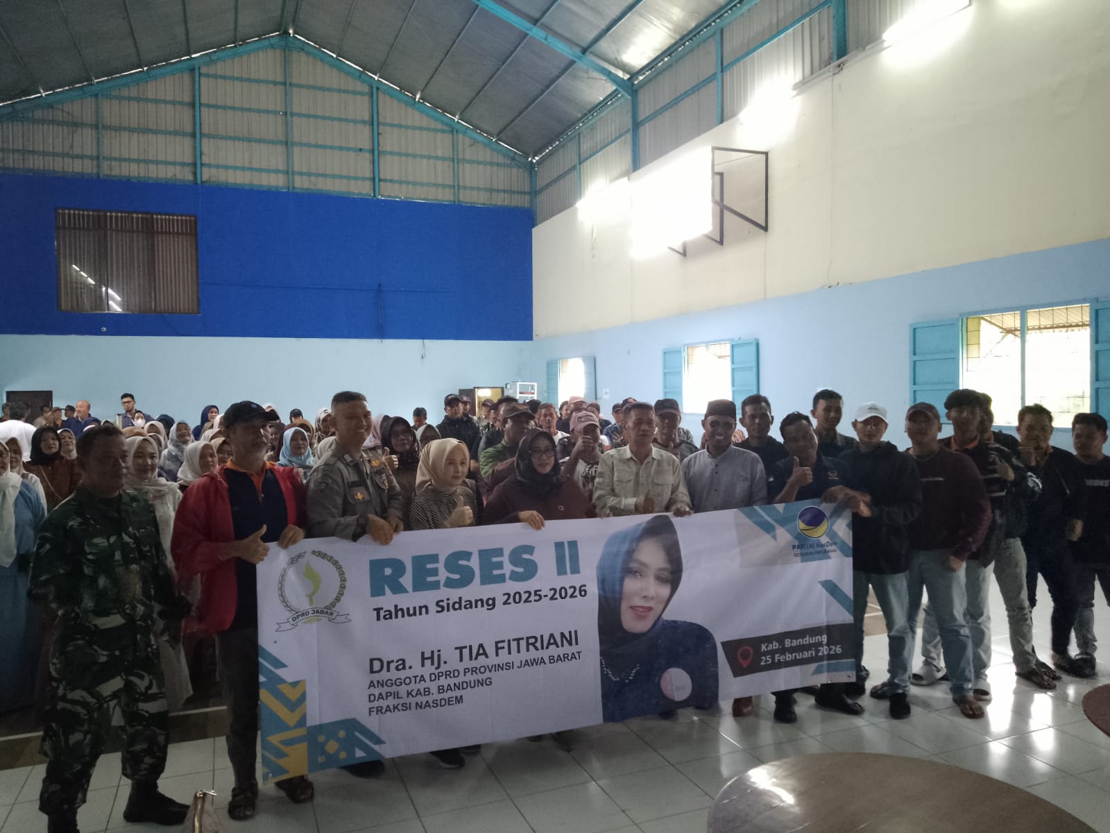 Tia Fitriani: Aspirasi Drainase Desa Cipaku Akan Dikawal Hingga Terealisasi